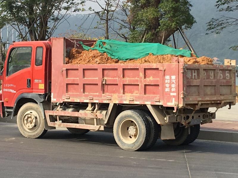 向泥头车说不！龙岗街道开展专项整治行动