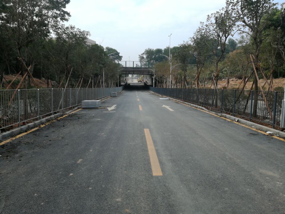 好消息！燕罗街道罗田森林公园临时入园道路建成通车