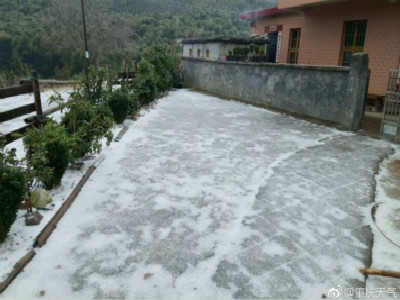 广东也下雪啦！ 粤北山区低至-5℃