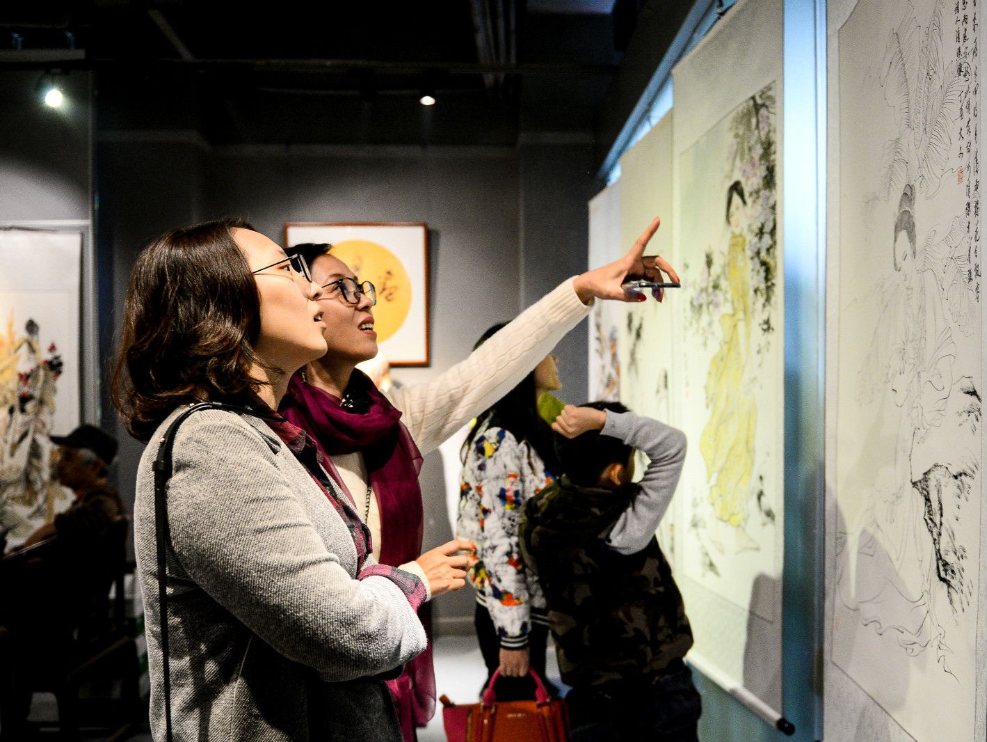 看展 | 来“戴培仁师生迎春画展” 看作品“桃李芬芳”