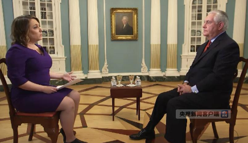 美国务卿：希望通过外交途径解决朝核问题