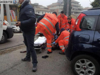 意大利马切拉塔市多处发生枪击 4人受伤
