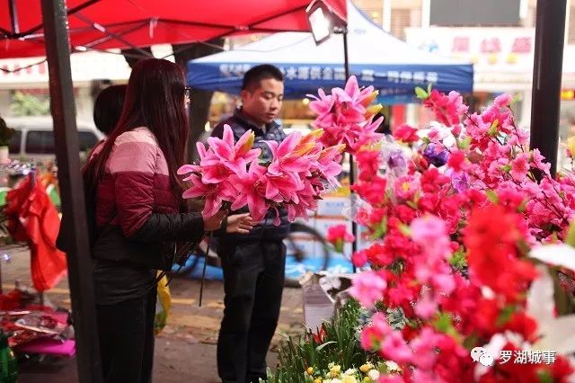 2018罗湖迎春花市来了，举办点热辣出炉！你家附近有几个？