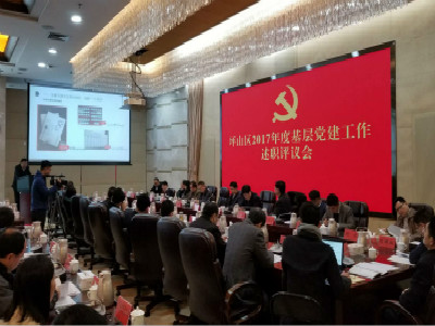 坪山基层党建迎年度“大考” 党工委书记现场述职评议