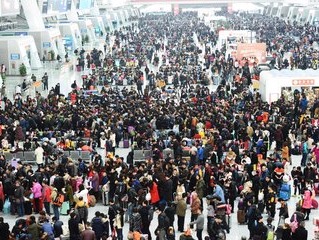 铁路春运节前发送旅客1.3亿 