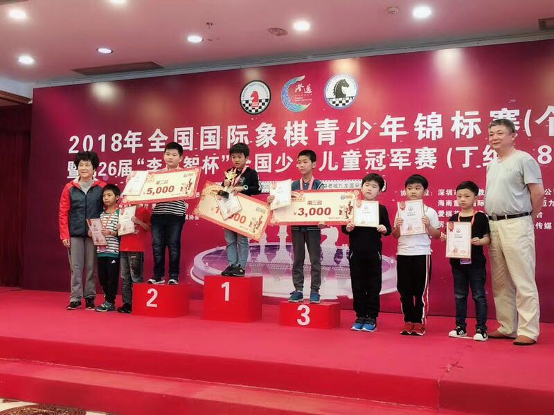 李成智杯全国国象少儿赛落幕 深圳选手勇夺两冠一亚