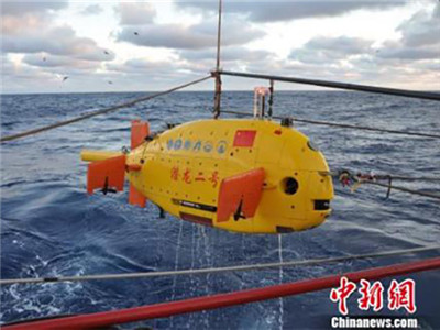 中国无人潜水器