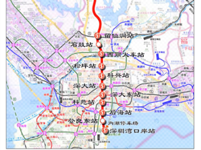 地铁13号线最新规划披露来了!石岩到深圳湾最快仅需半小时