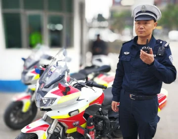 蔡智云：交通秩序管理能手