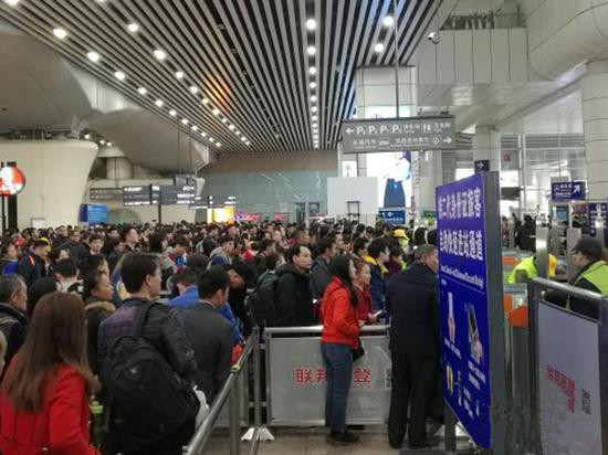 广铁春运40天运走5436万人