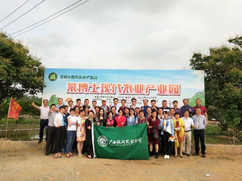 广西30多家知名农业企业，走进菜博士考察分享经验