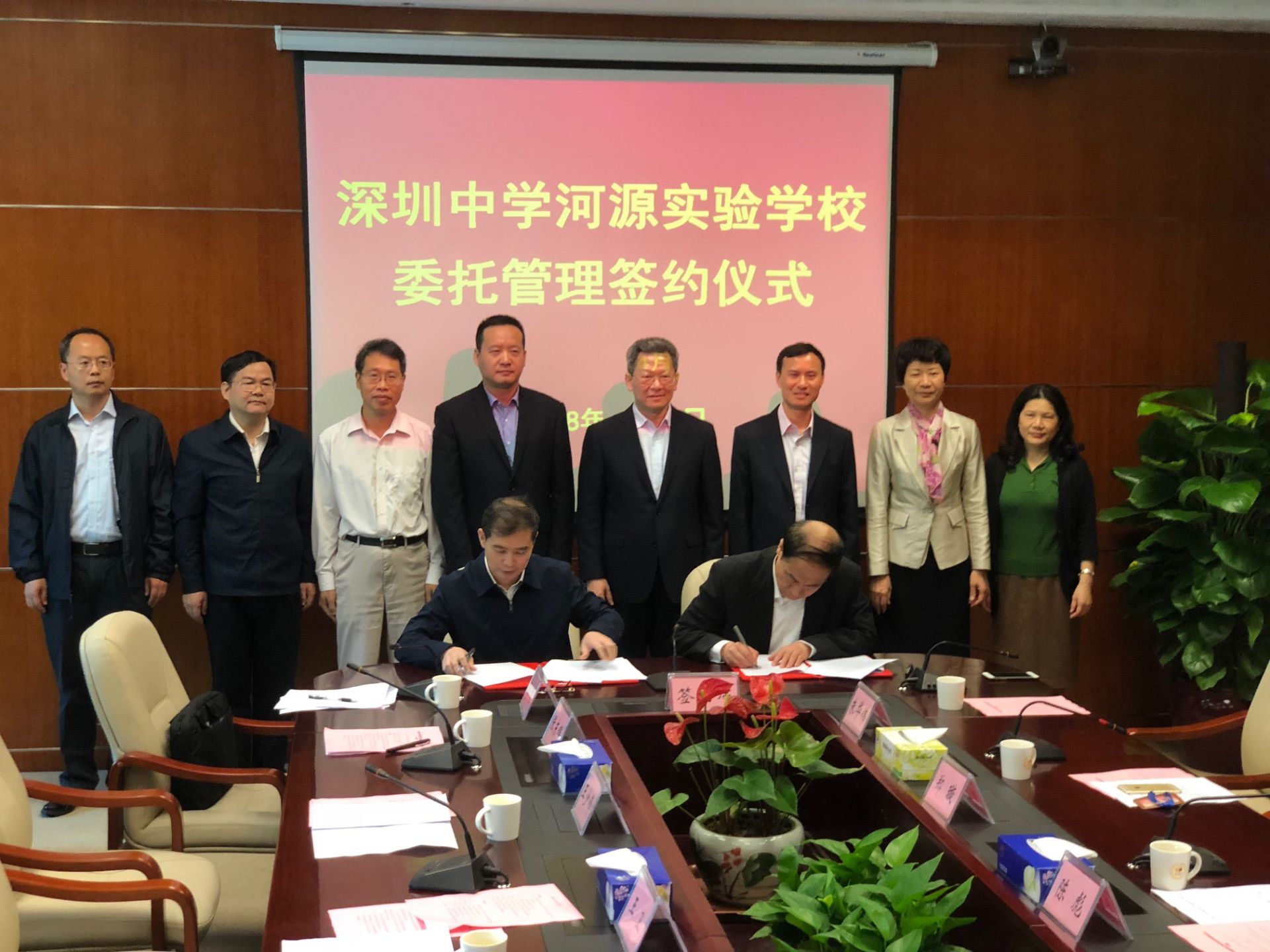 深圳帮扶河源建的这所名校9月开学!委托深圳中学管理