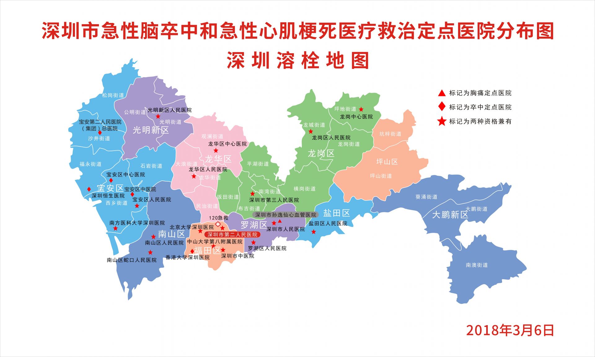 收藏好这份地图！深圳这22家医院可救治中风