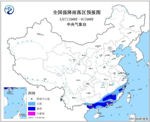 暴雨黄色预警持续发布 未来三天南方多地有暴雨