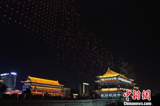 西安无人机表演现
