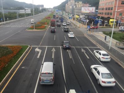 S358惠庙线公明至黄江段道路市政工程改造完成