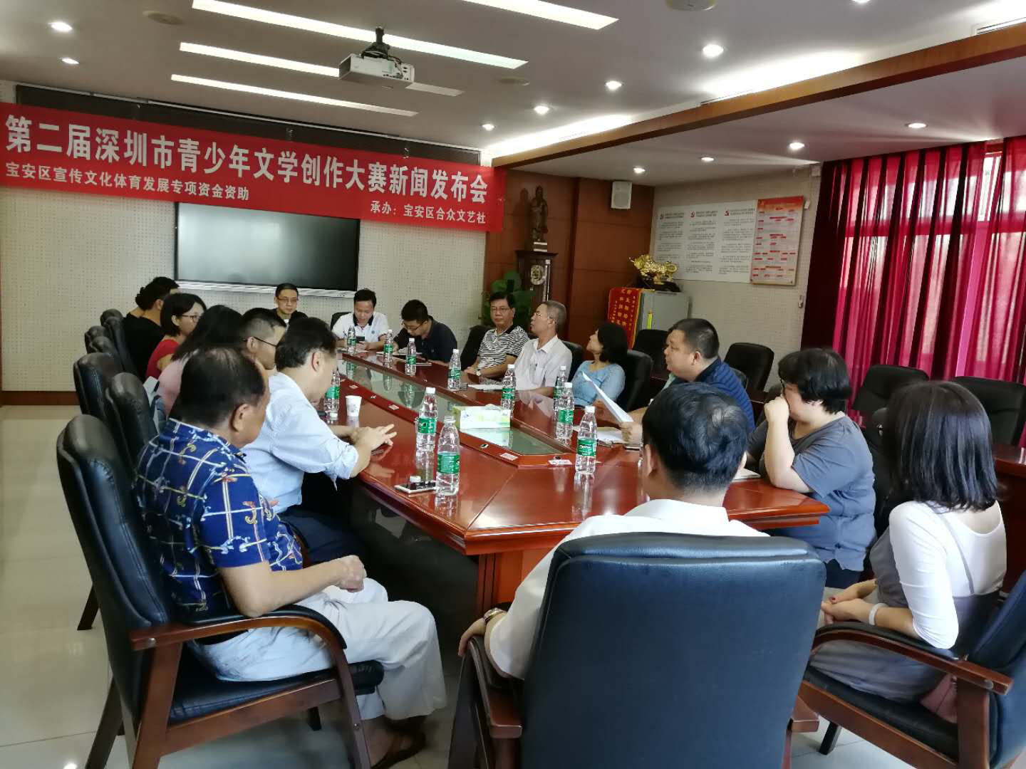 第二届深圳市青少年文学创作大赛在西乡启幕