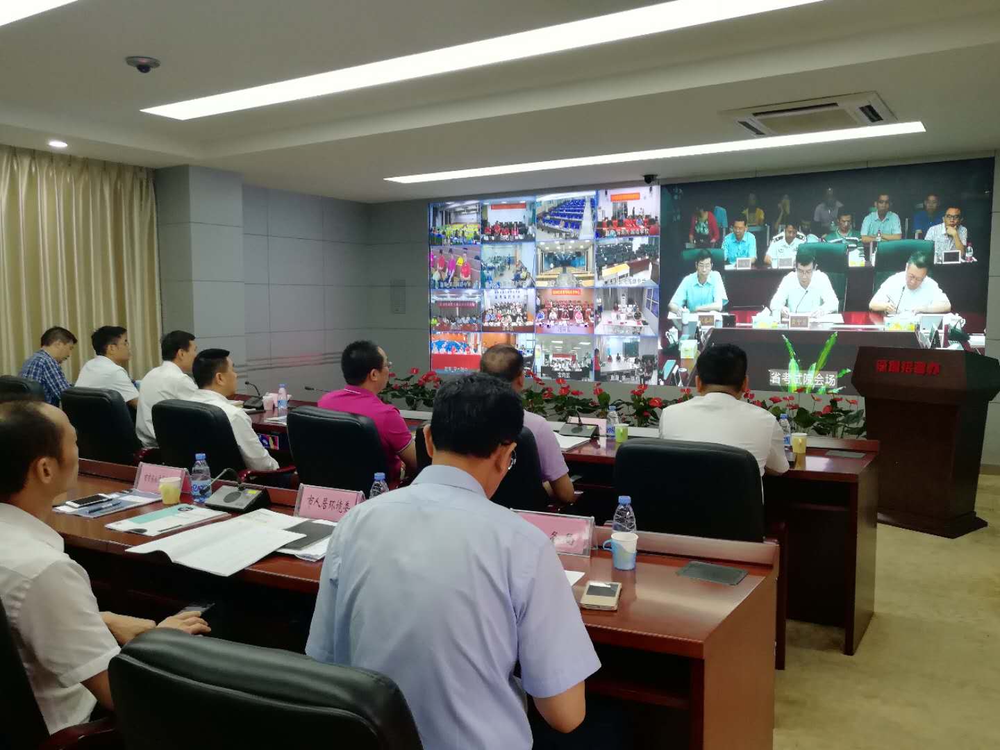 平安有序 2018深圳市高考首场考试顺利开考