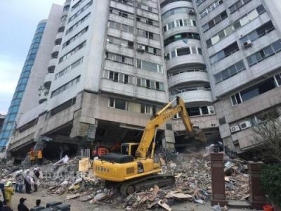 花莲地震一大楼倒塌致14死案：检方起诉建筑商3人