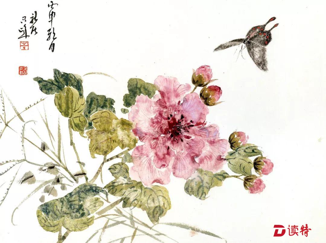 看展｜易峰的写意花鸟带你“醉花阴”