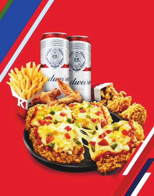 肯德基炸鸡啤酒成看球“最佳伴侣”