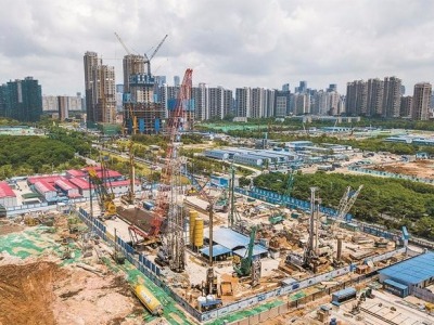 深圳多个政府工程建设如火如荼  黑科技刷新“盖楼”体验
