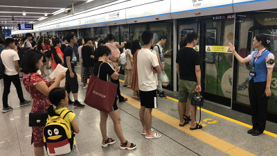 深圳地铁客流量首破600万人次,这两条线路日客流量超百万