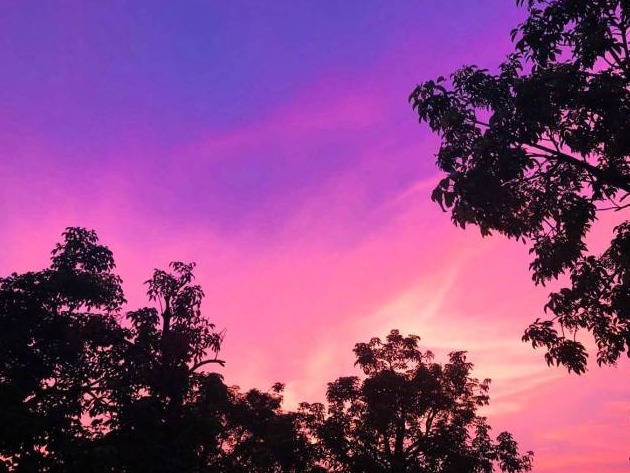 被火吻过的天空！刚刚你拍到深圳这片“红霞”了吗？