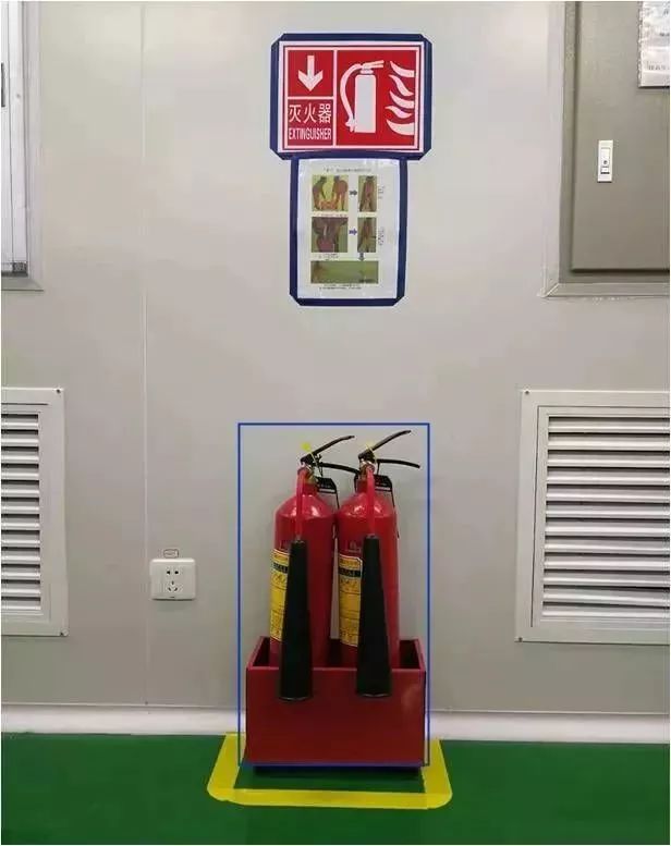 消防栓地标线标准图片