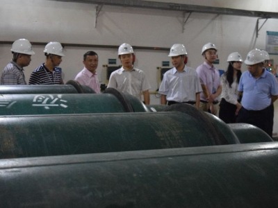 省安监局副局长潘游带队赴南山水厂开展安全生产调研工作