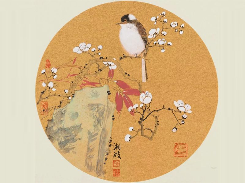 看展 | 看陈湘波作品展“四季无声” 赏花鸟自然
