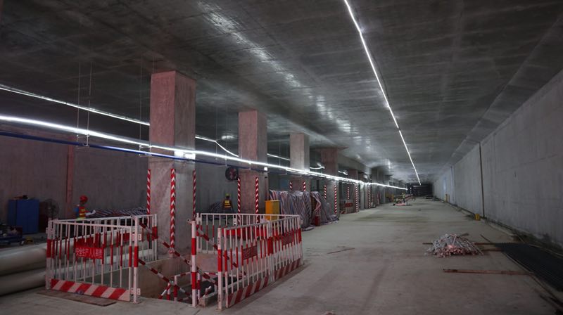 地铁9号线西延线两区间双线贯通,预计2020年全线开通运营