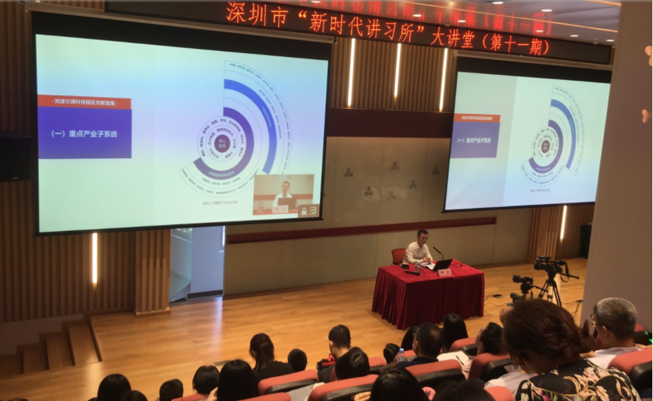 党建引领科技园区创新发展!市党群服务中心“新时代讲习所“大讲堂第十一期开讲