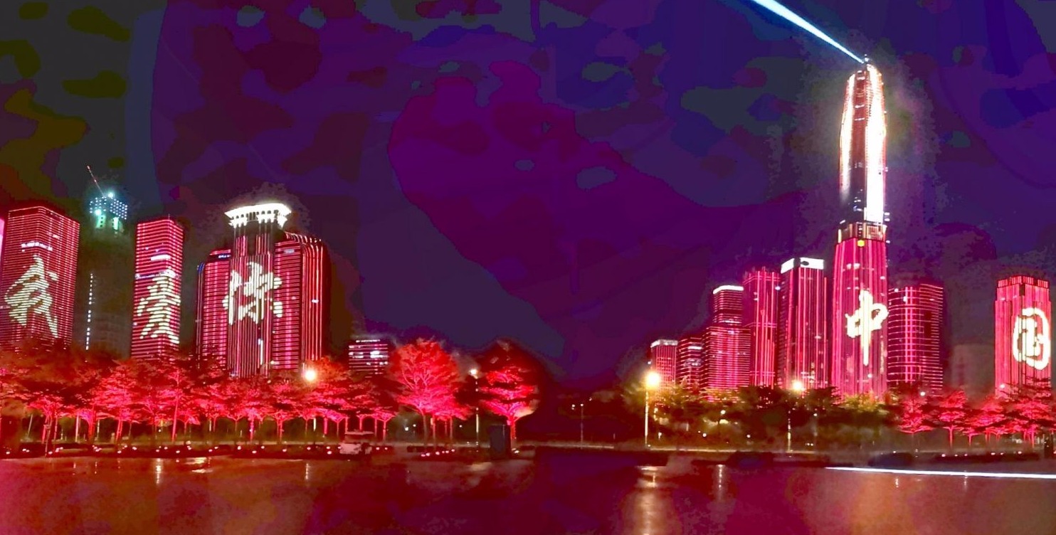 凌晨两三点的灯光秀你见过吗？独家美图“我爱你中国”先洗眼
