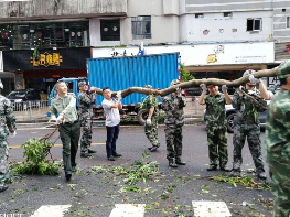南园街道动员各方力量迅速恢复生产生活秩序