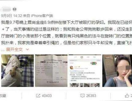 人民日报官微评遛狗母女与孕妇冲突：法律面前没有网红
