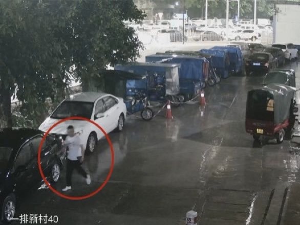 酒后犯浑连划数十辆车 警方追踪3个月后嫌犯落网