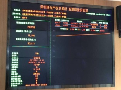 深圳联交所集体资产交易项目成交额累计突破100亿元