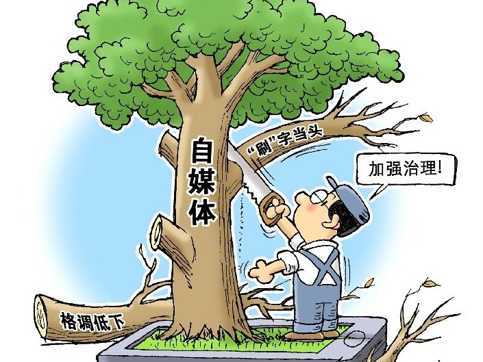 国家网信办专项行动处置近万自媒体账号