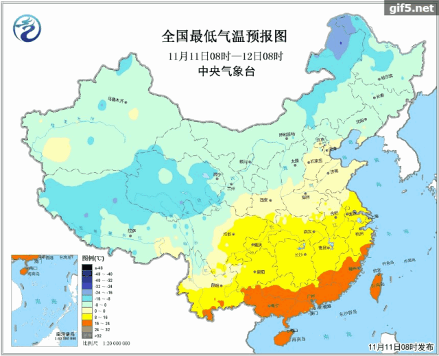 超凶的强冷空气已发货！是你的快递先到还是它先到？