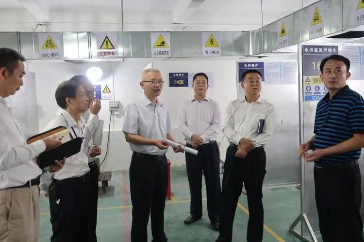 市安委办副主任丁海成率队赴龙岗区调研安全培训工作