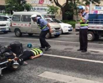 保定交警执勤时被撞殉职 网民称“死得好”被拘十日