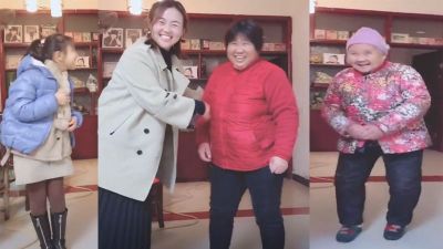 “四世同堂”短视频火遍全球 中国式亲情暖哭网友