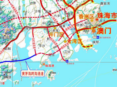 广东将新增一项重大跨海工程，黄茅海跨海通道工通过评审