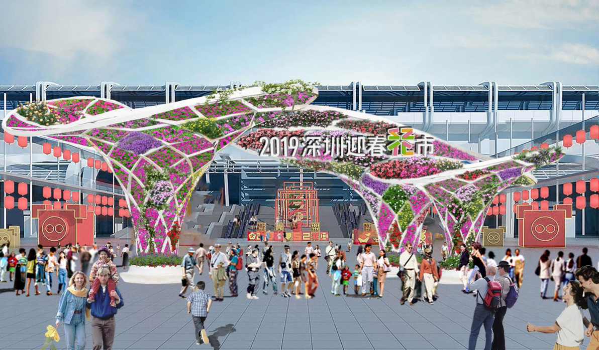 深圳迎春花市有个新晋网红打卡点