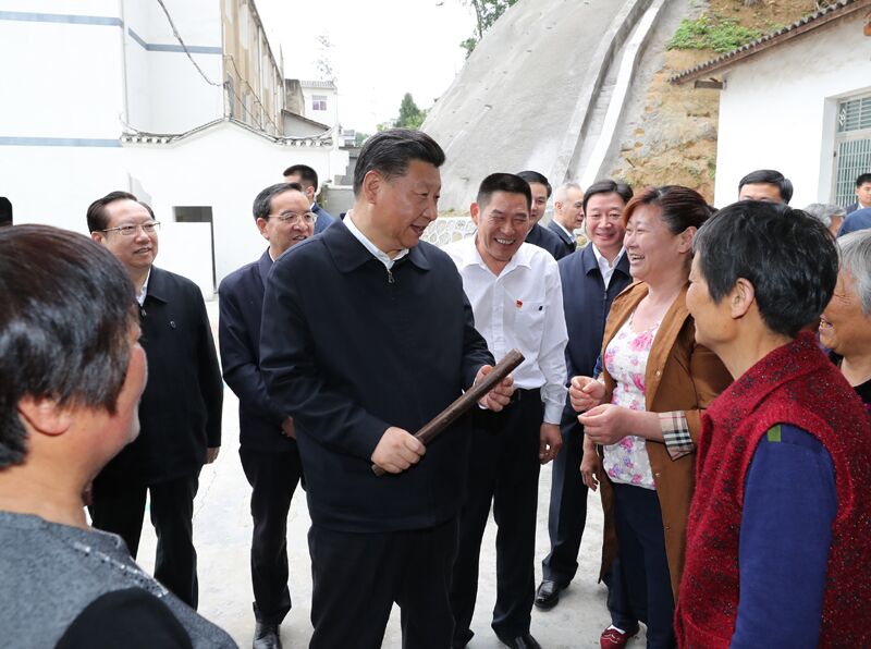 “看得出来，总书记为我们高兴” ——湖北宜昌市许家冲村村民谭必珍