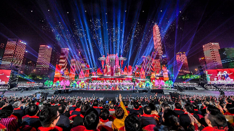 天地为幕光影作画美呆了！春晚深圳分会场完整版带你“拥抱春天”  
