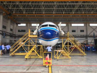确保飞机安全适航 粤东首条波音737NG飞机C检线启动