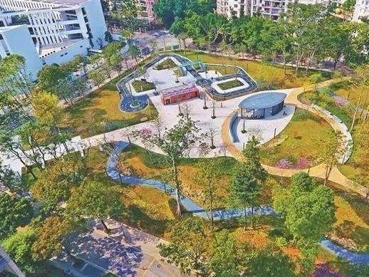 社区空地成景观 园林小品获好评 “民生微实事”受欢迎