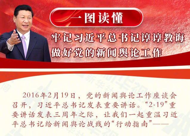 一图读懂 | 牢记习近平总书记谆谆教诲 做好党的新闻舆论工作